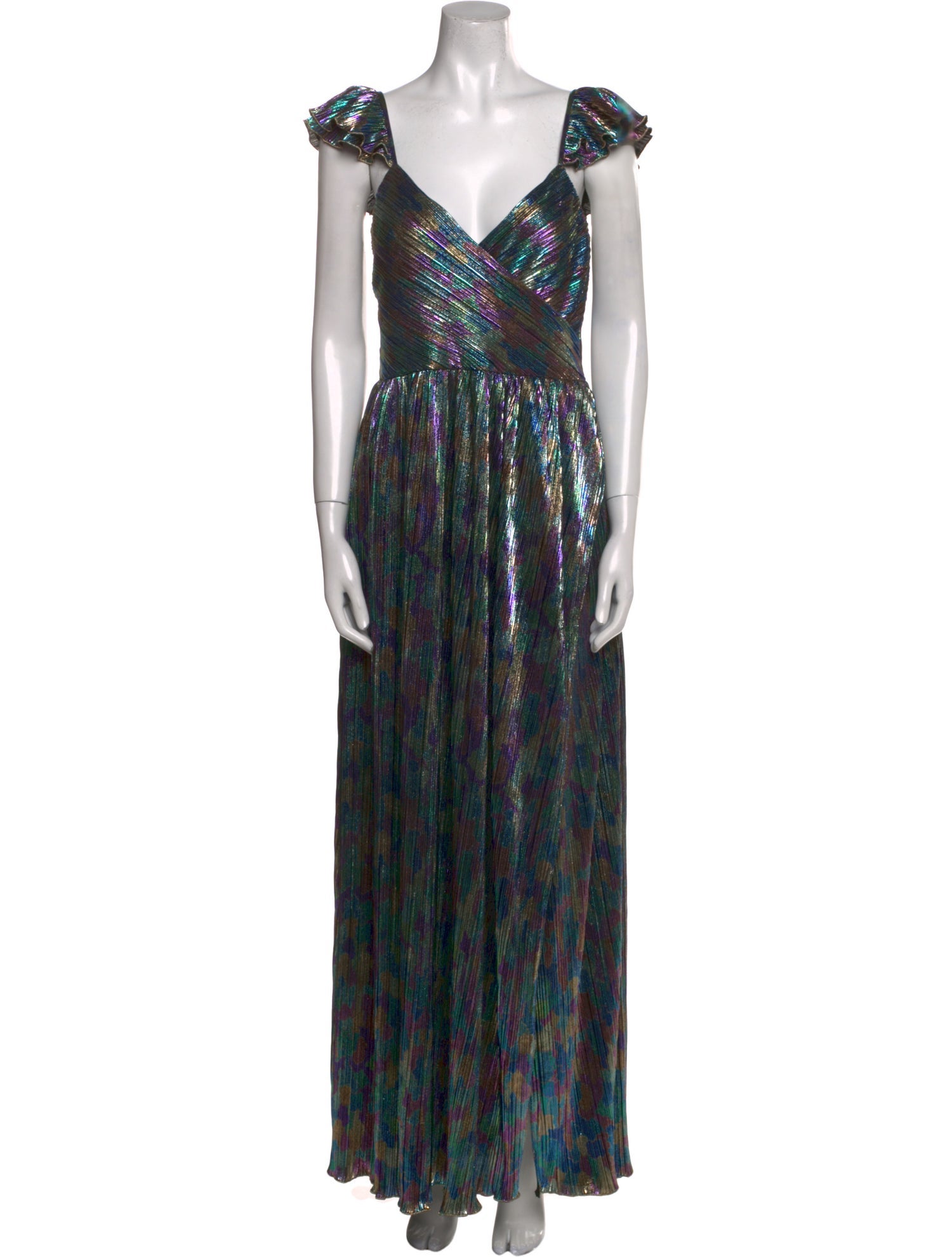 Saylor Printed Long Dress