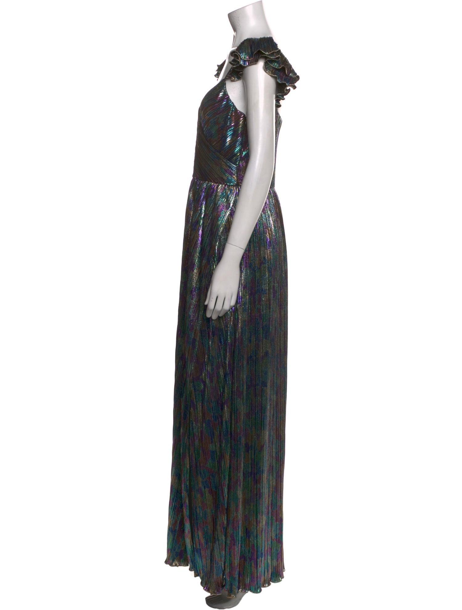 Saylor Printed Long Dress