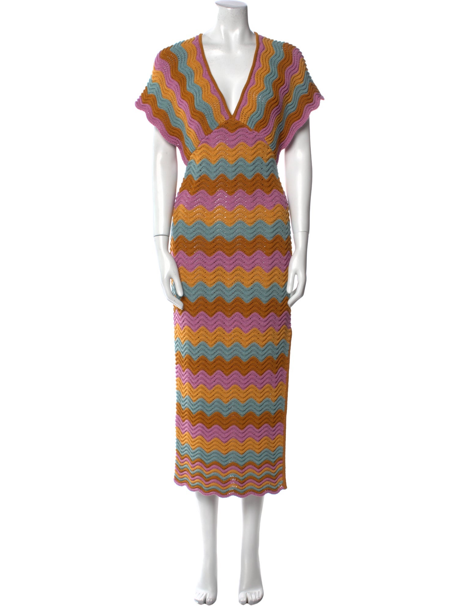 Saylor Printed Long Dress