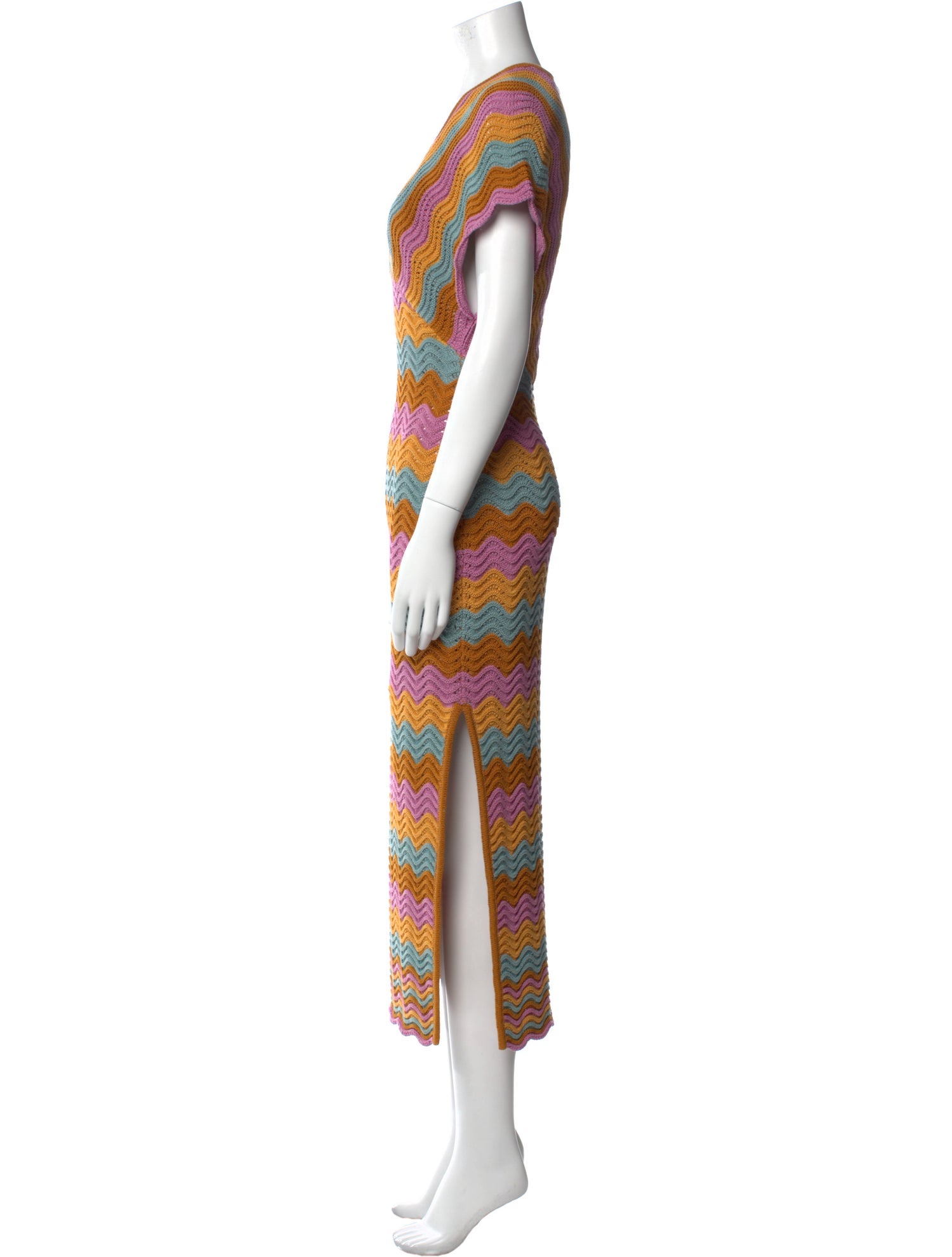 Saylor Printed Long Dress