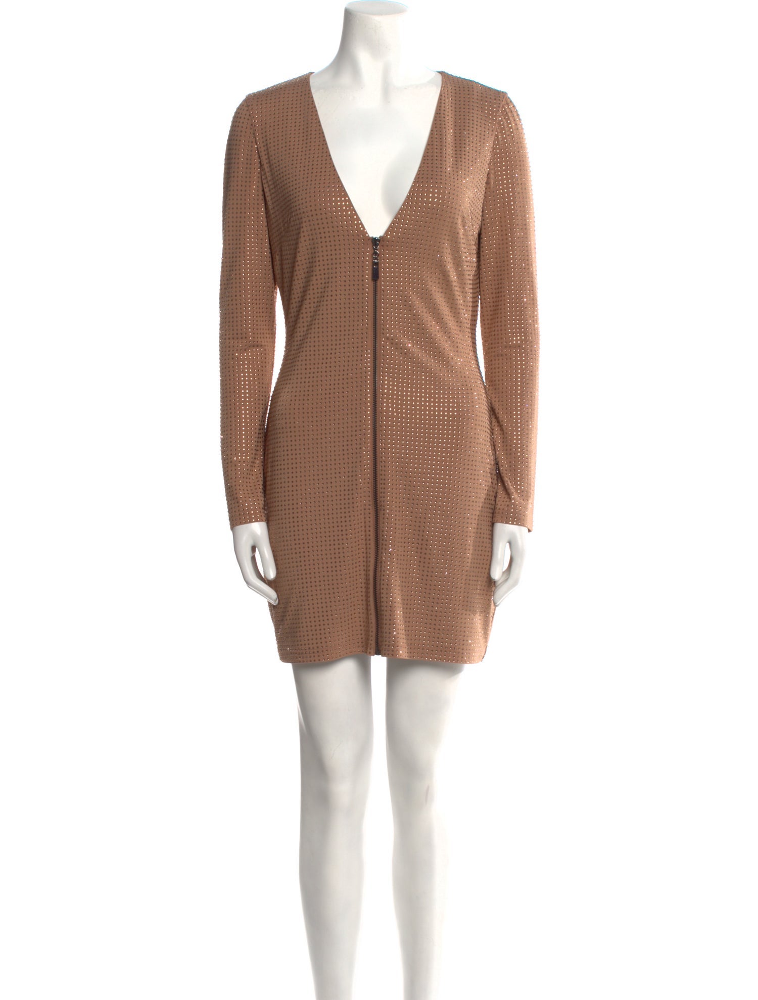 Sheri Bodell V-Neck Mini Dress