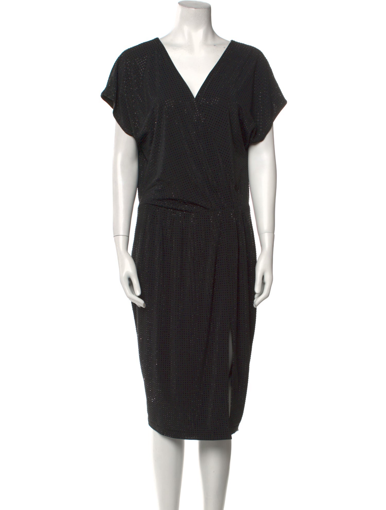 Sheri Bodell V-Neck Knee-Length Dress