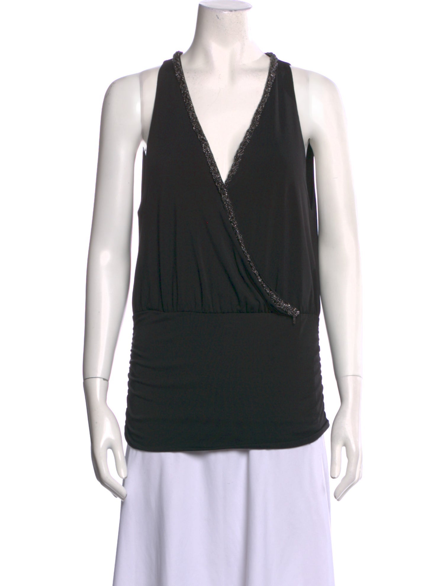 Sheri Bodell Vintage V-Neck Top