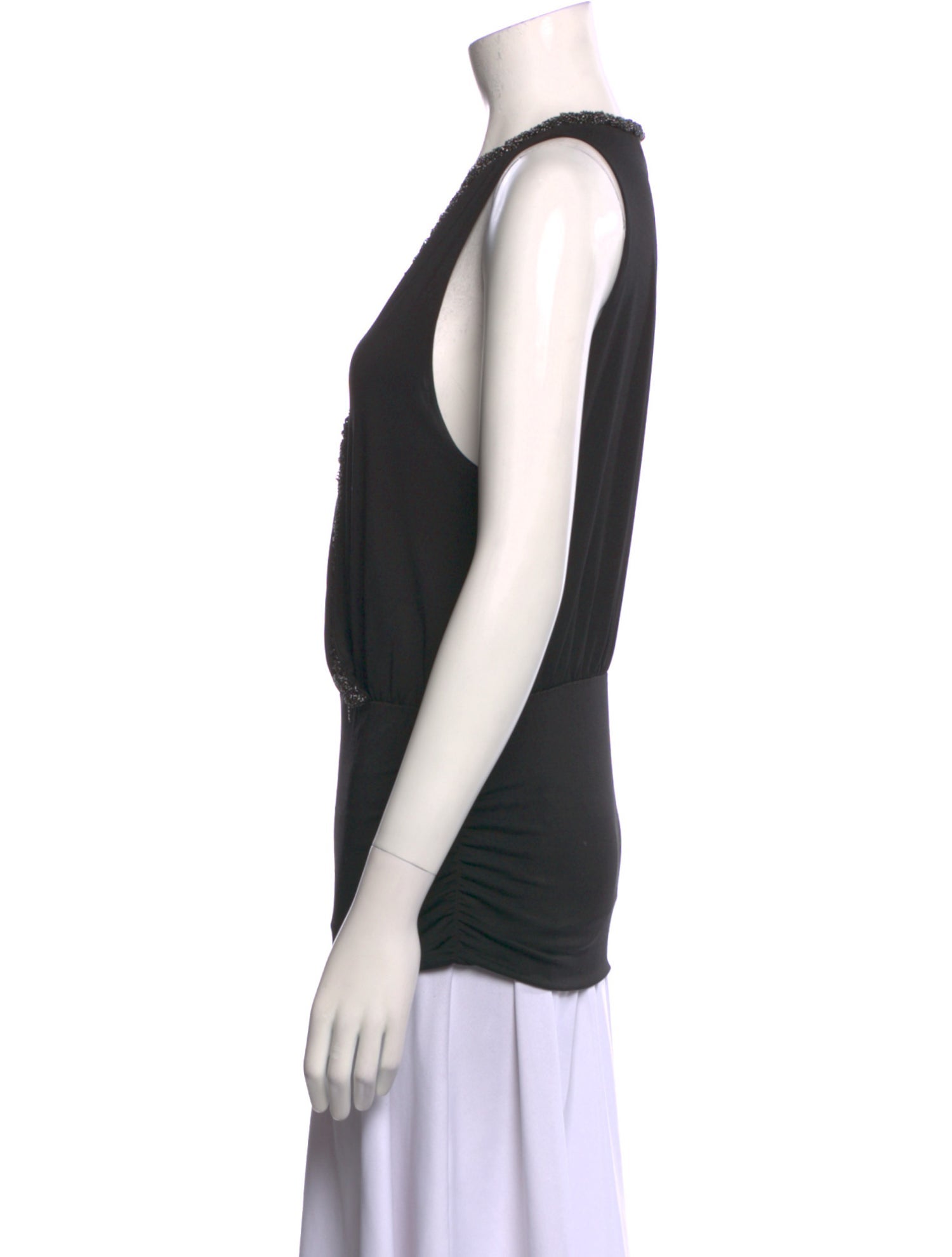 Sheri Bodell Vintage V-Neck Top