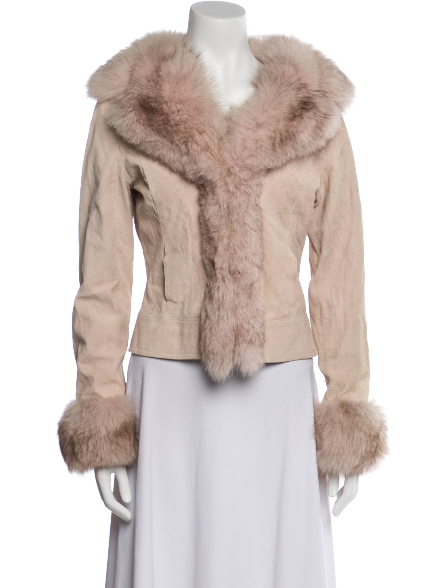 Sheri Bodell Suede Fur Jacket