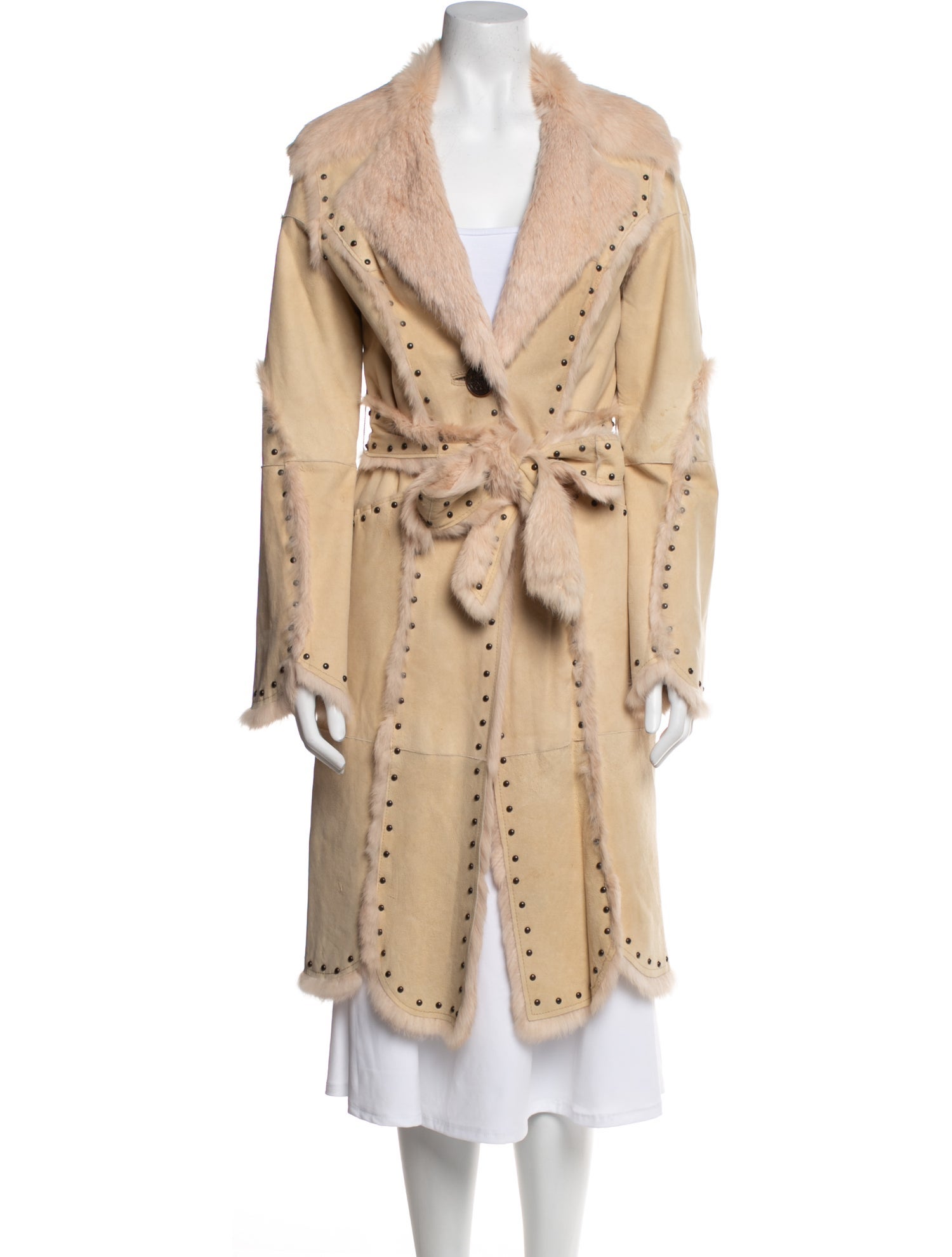 Sheri Bodell Suede Fur Coat