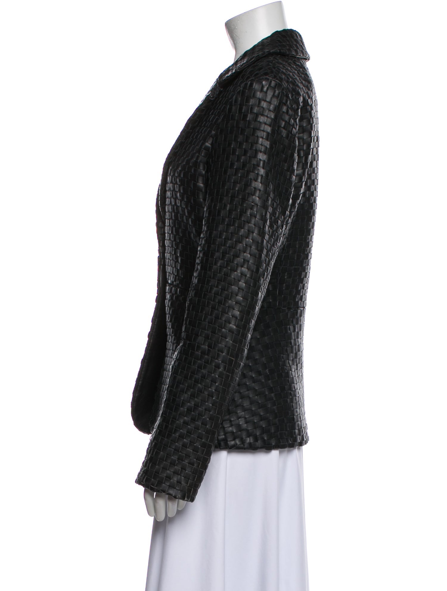 Sheri Bodell Leather Blazer