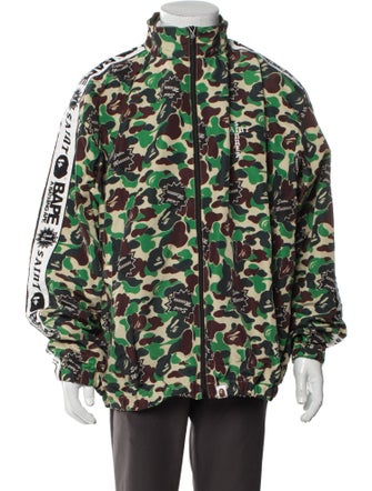 Saint Michael x BAPE Camouflage Print Windbreaker