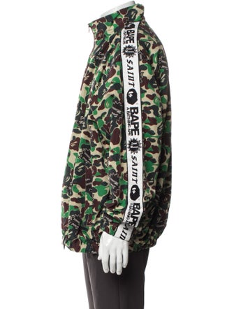 Saint Michael x BAPE Camouflage Print Windbreaker