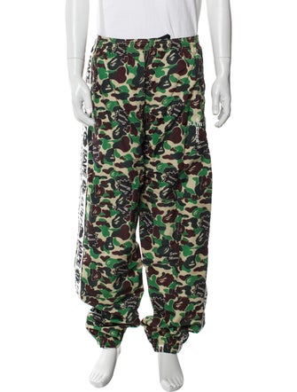 Saint Michael x BAPE Camouflage Print Joggers