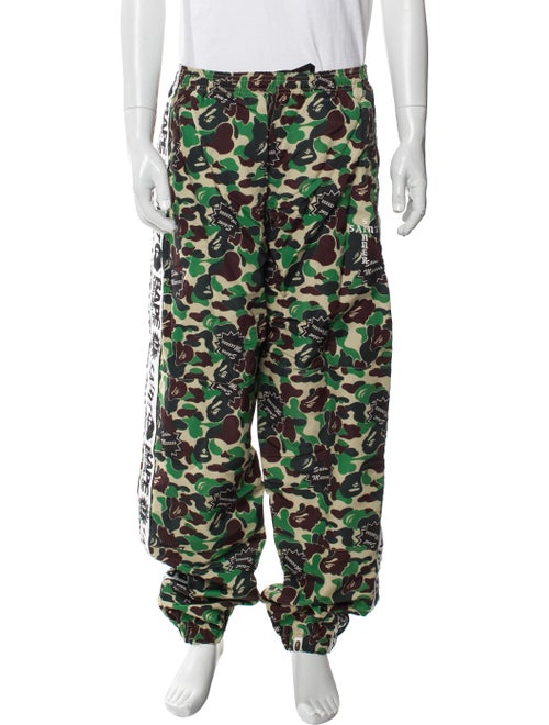 Saint Michael x BAPE Camouflage Print Joggers