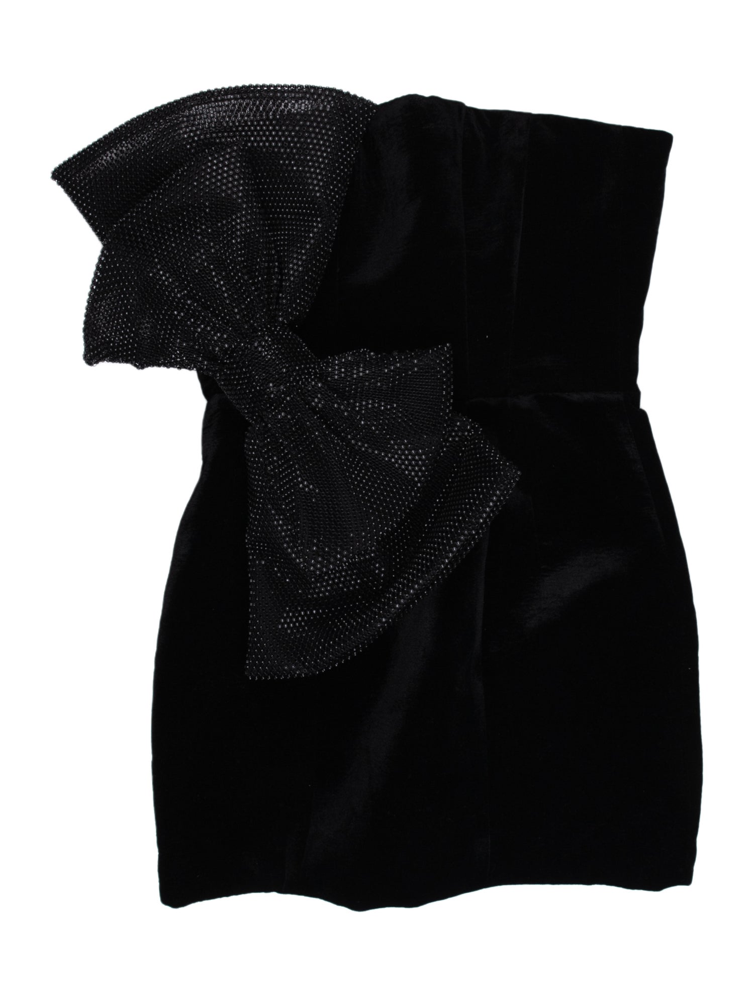 Santa Brands Strapless Mini Dress