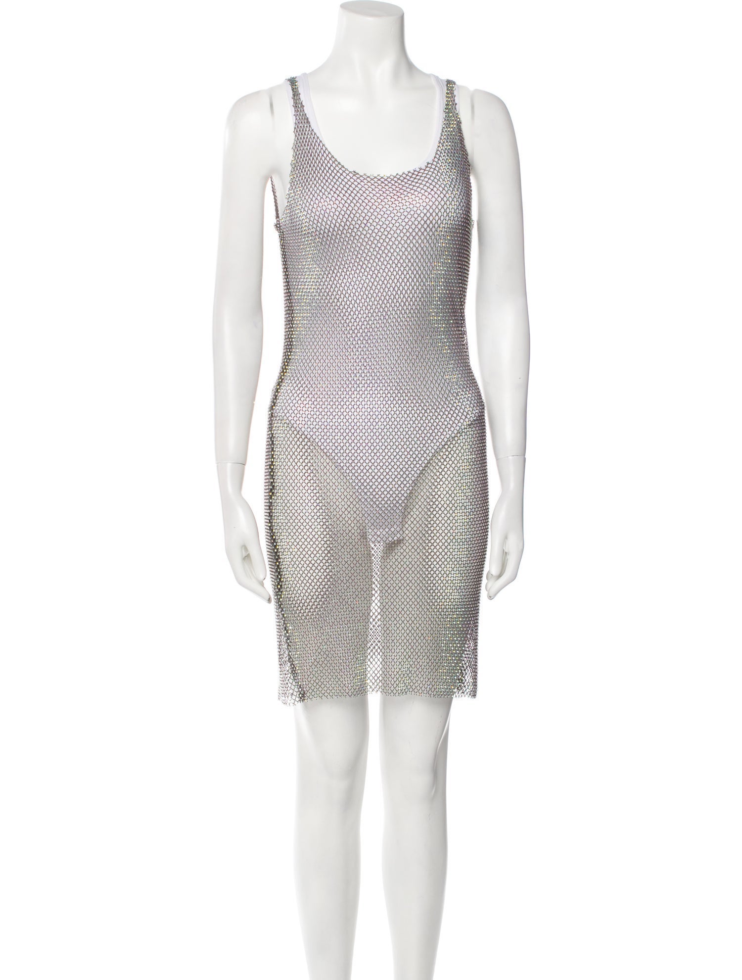 Santa Brands Mesh Mini Dress