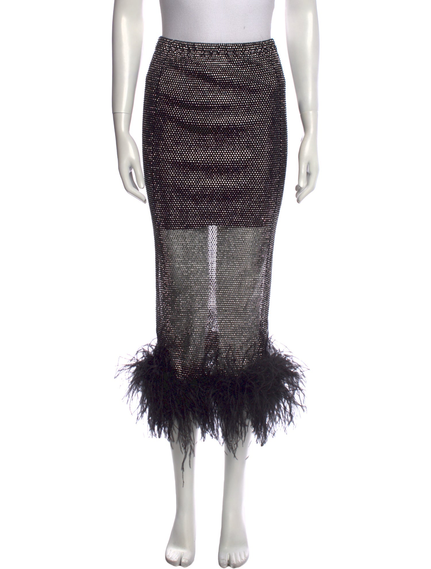 Santa Brands Printed Midi Length Skirt w/ Tags