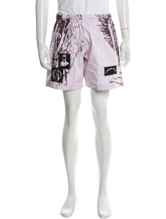 Siberia Hills Graphic Print Jogger Shorts