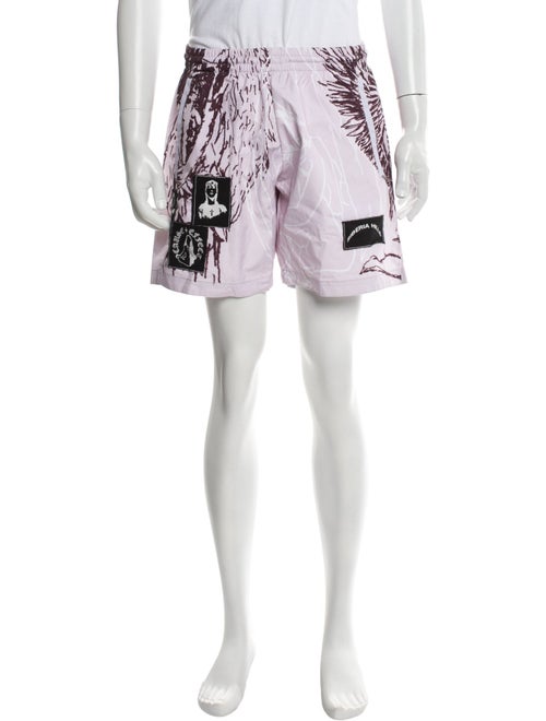 Siberia Hills Graphic Print Jogger Shorts