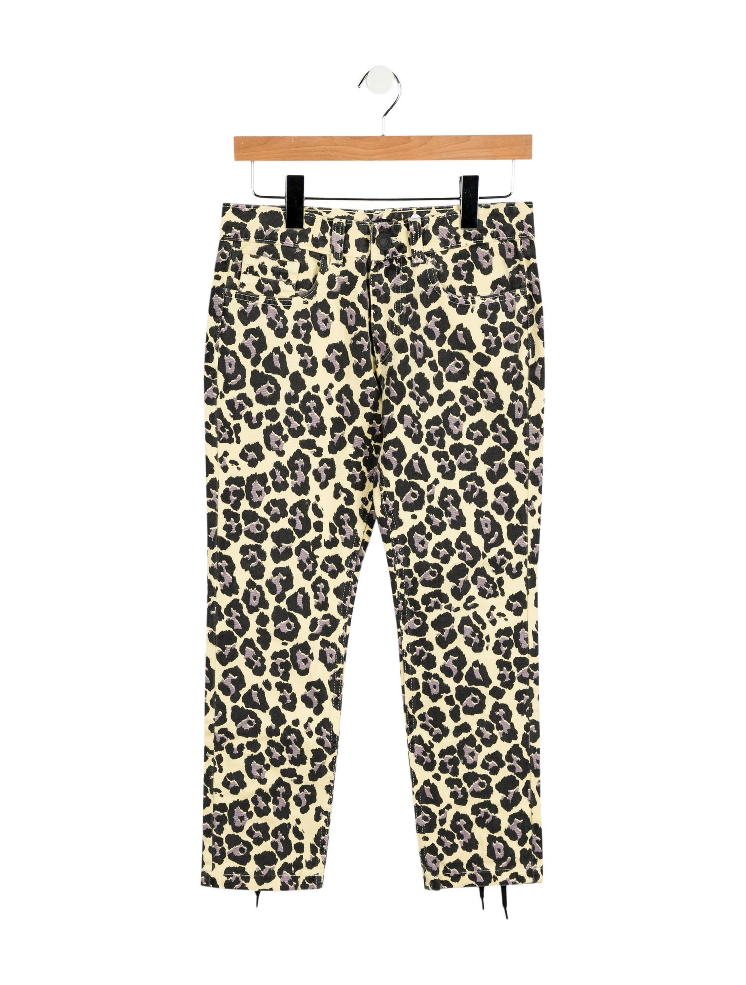 Sibling Mid-Rise Straight Leg Jeans