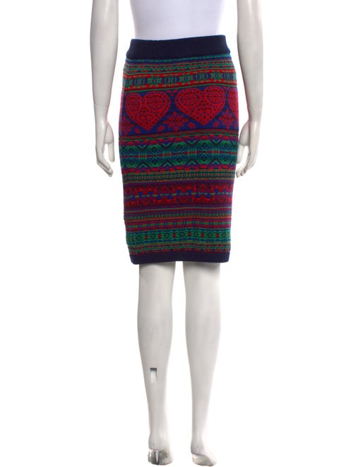 Sibling Merino Wool Knee-Length Skirt