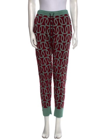 Sibling Pants Animal Print Skinny Leg S