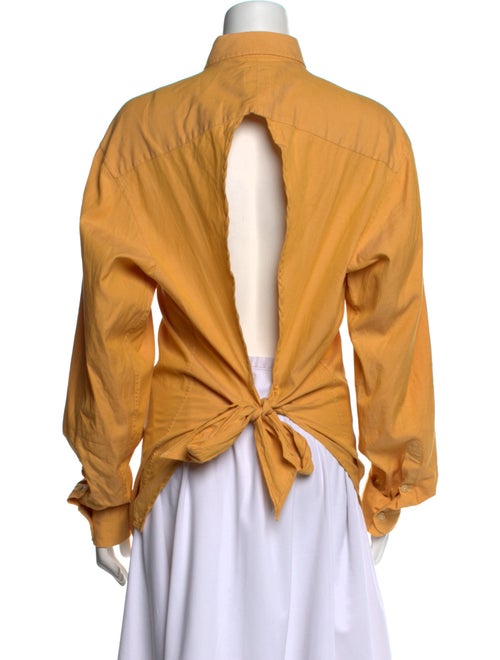 Sibling Long Sleeve Button-Up Top