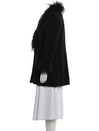 S by Searle Wool Faux Fur Coat