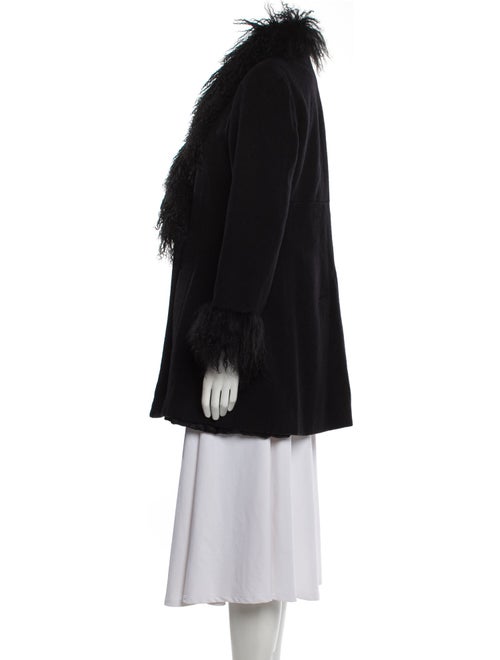 S by Searle Wool Faux Fur Coat