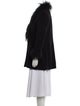 S by Searle Wool Faux Fur Coat