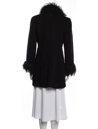 S by Searle Wool Faux Fur Coat