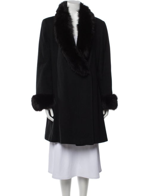 S by Searle Wool Faux Fur Coat