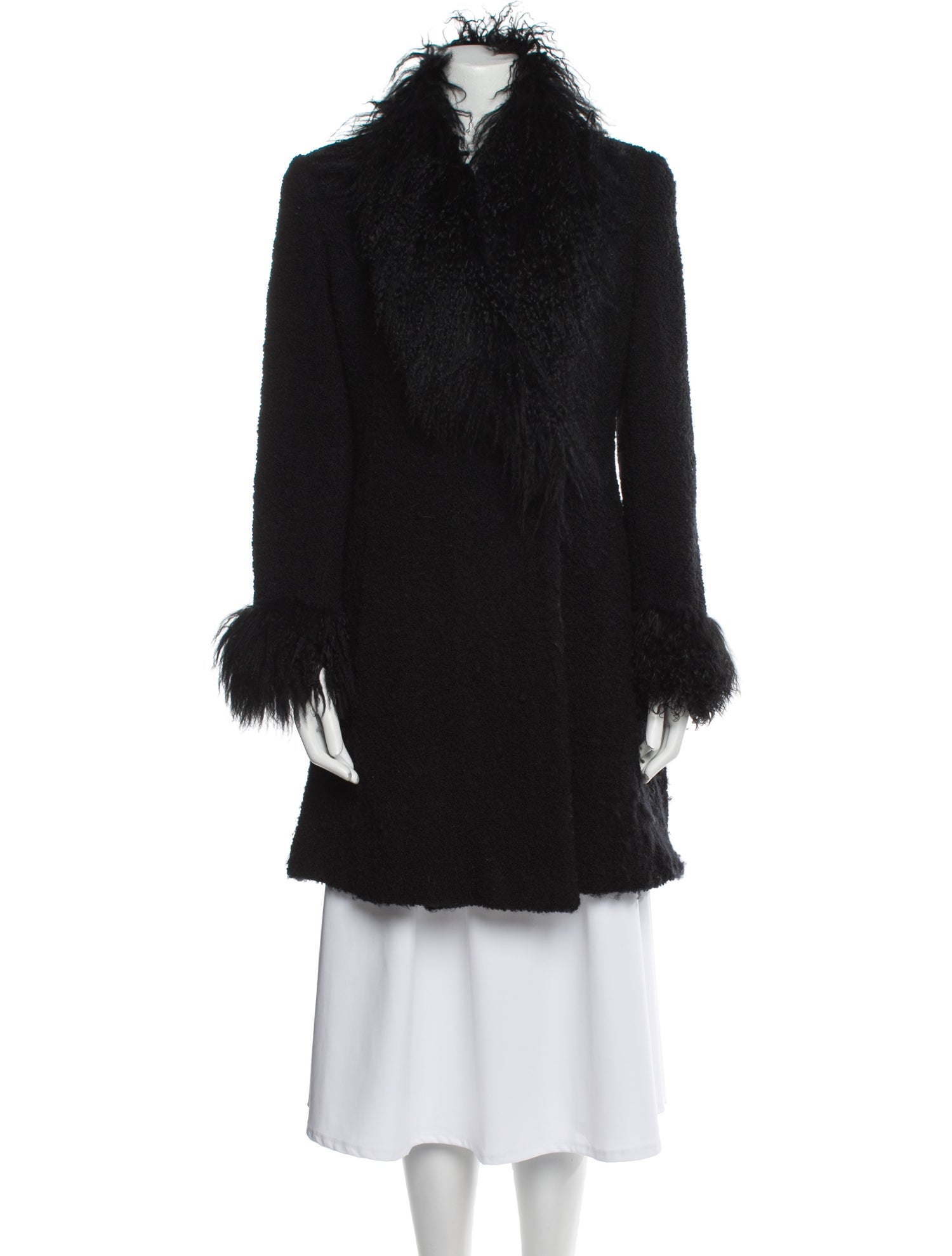 S by Searle Fur Faux Fur Coat