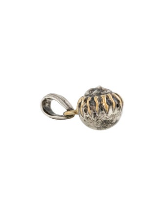 Sergio Bustamante Two-Tone Sun Charm Pendant