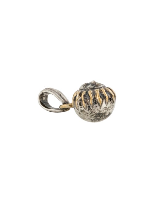 Sergio Bustamante Two-Tone Sun Charm Pendant