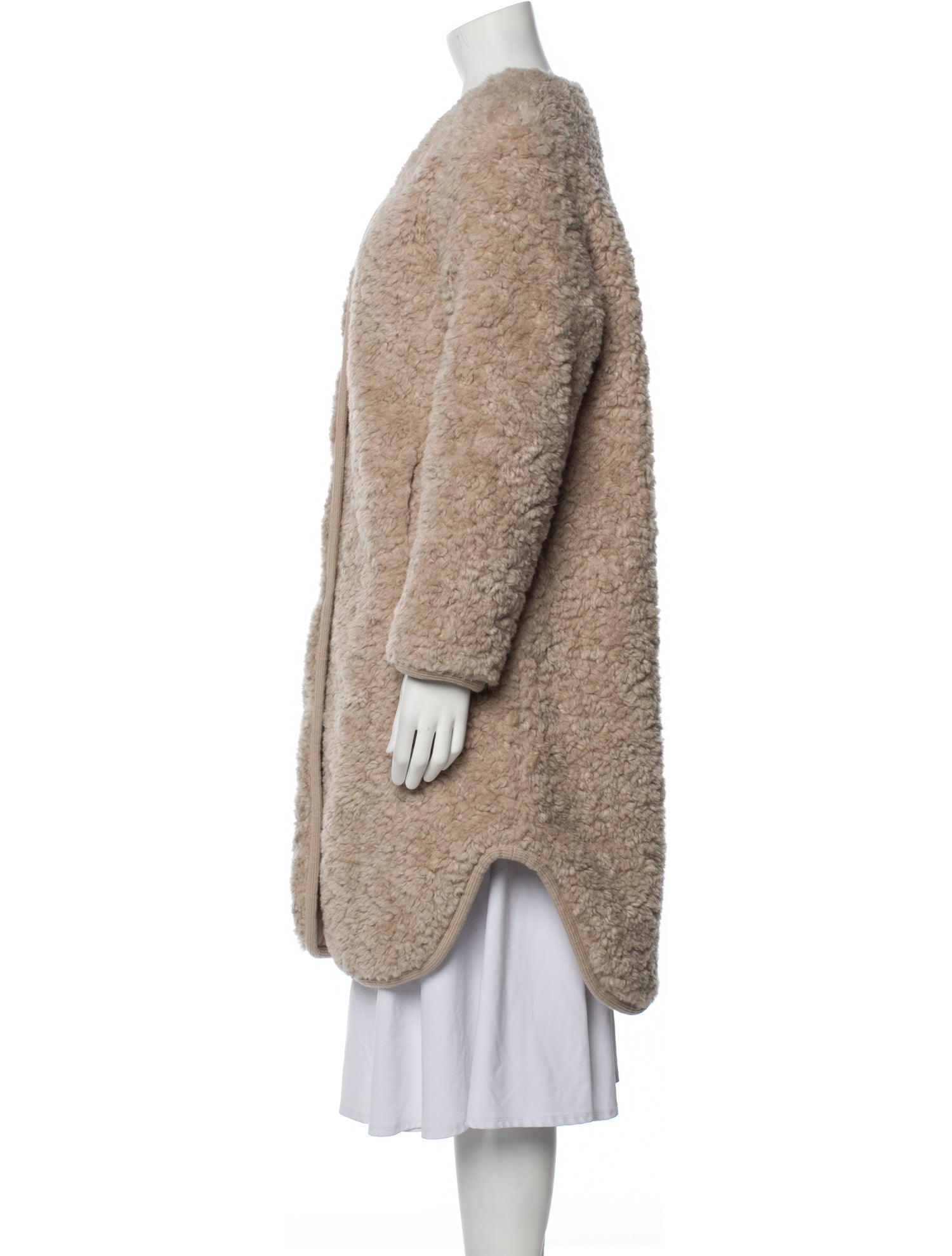 7115 by Szeki Faux Fur Coat