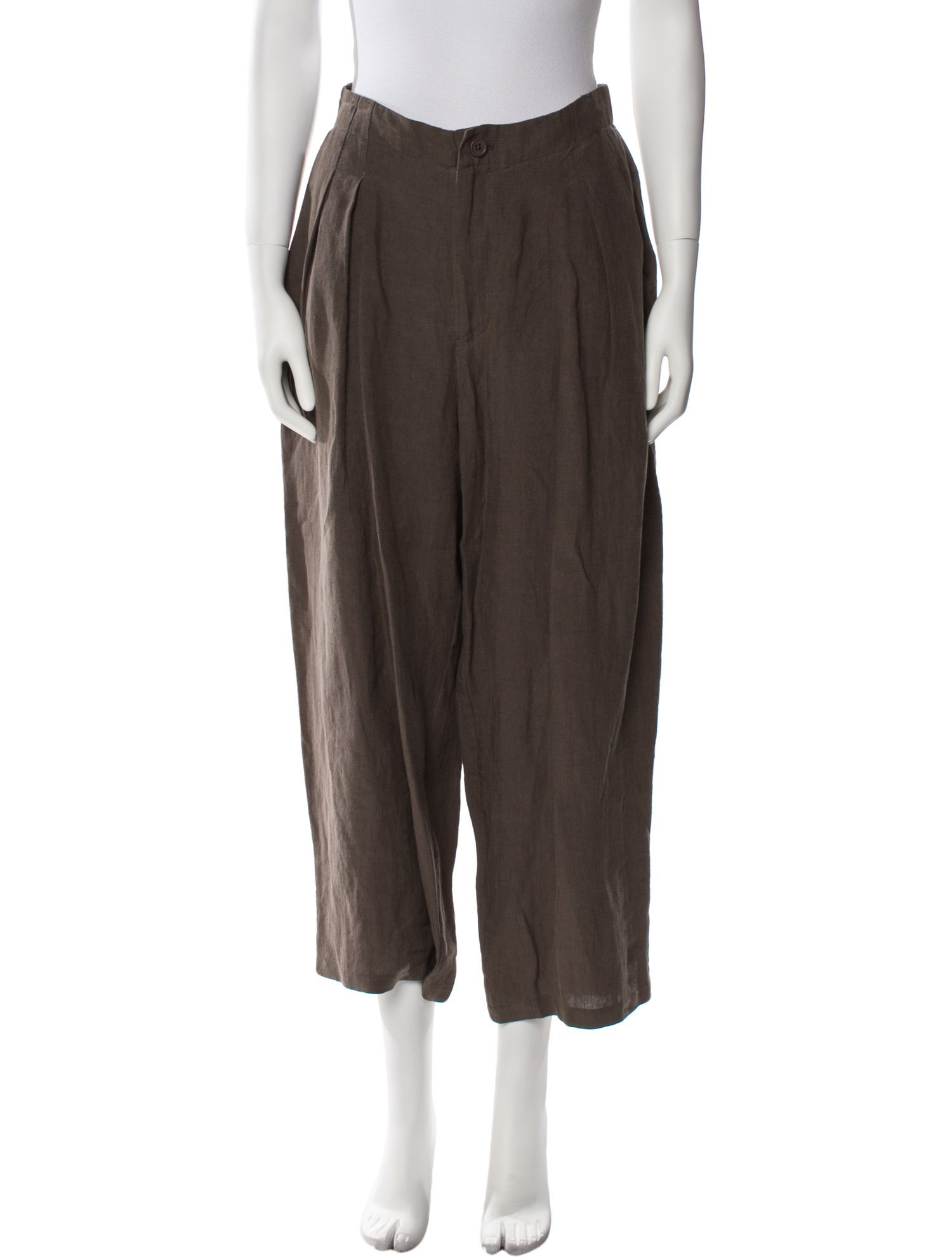 7115 by Szeki Linen Wide Leg Pants