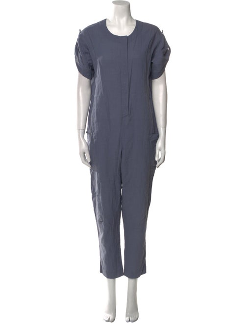 7115 by Szeki Linen Scoop Neck Jumpsuit