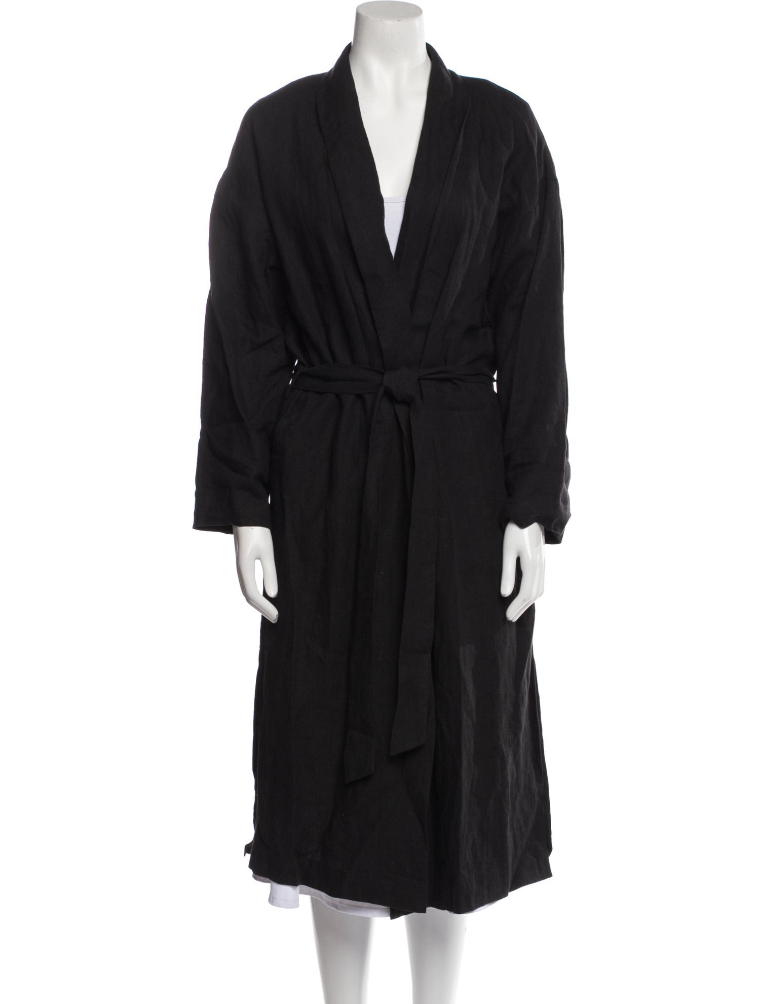 7115 by Szeki Linen Trench Coat w/ Tags