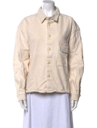 7115 by Szeki Long Sleeve Button-Up Top