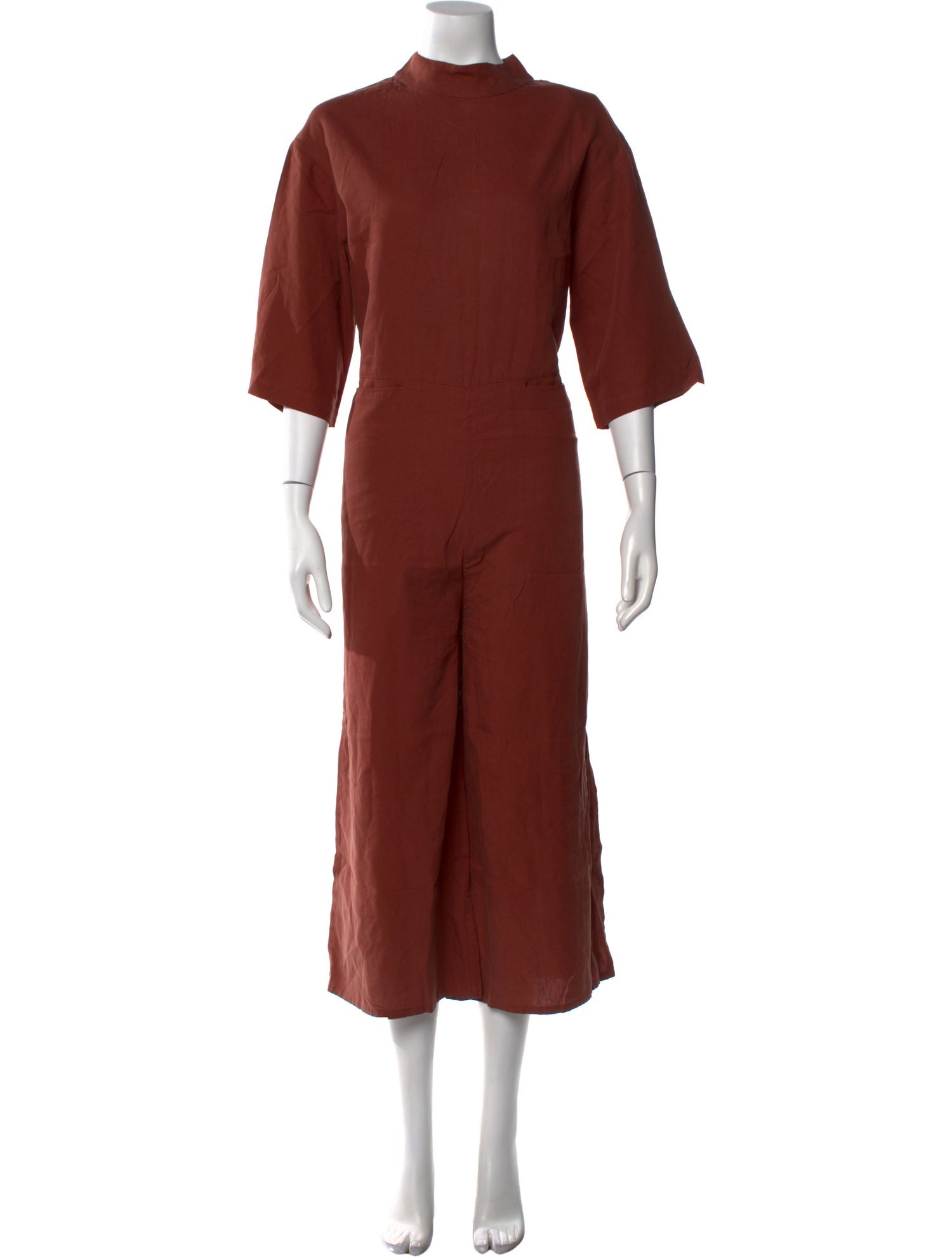 7115 by Szeki Bateau Neckline Jumpsuit