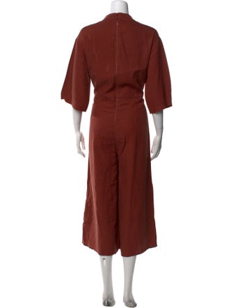 7115 by Szeki Bateau Neckline Jumpsuit