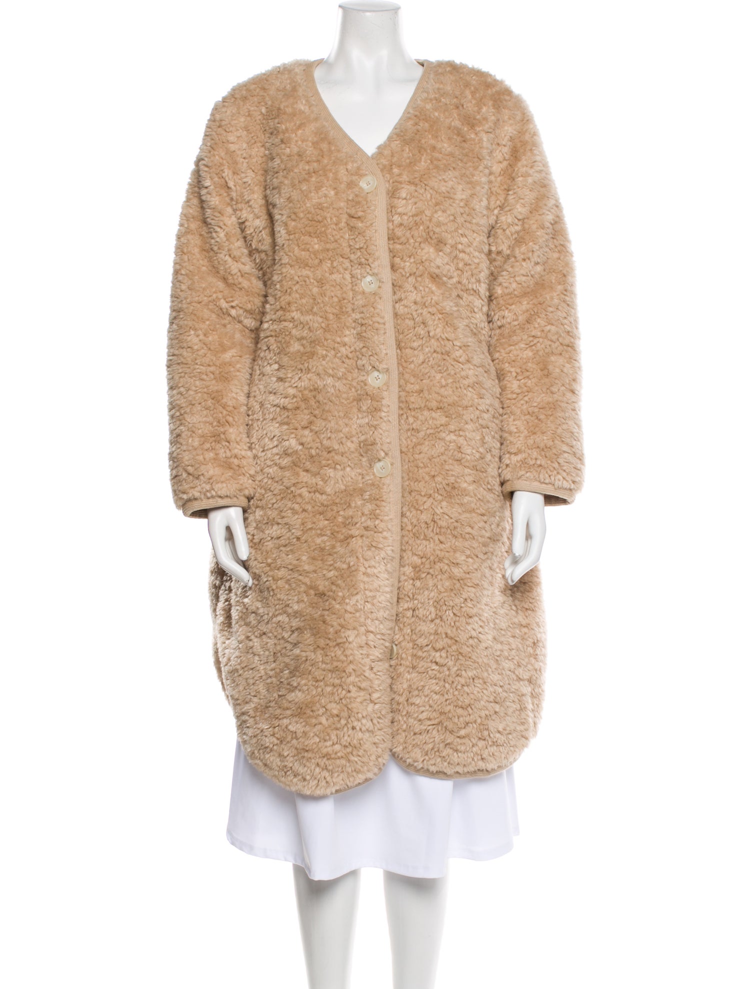 7115 by Szeki Faux Fur Coat