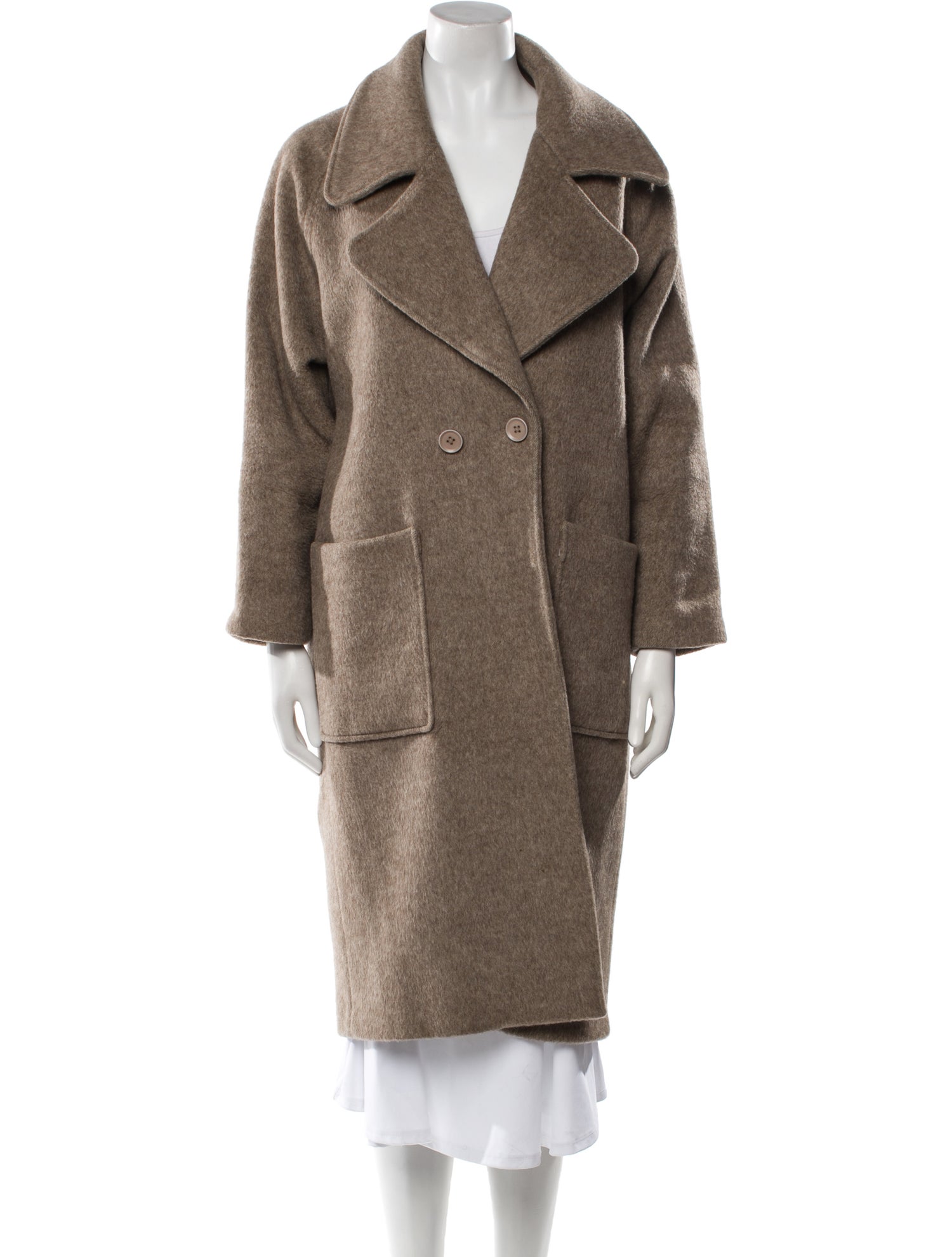 7115 by Szeki Wool Trench Coat