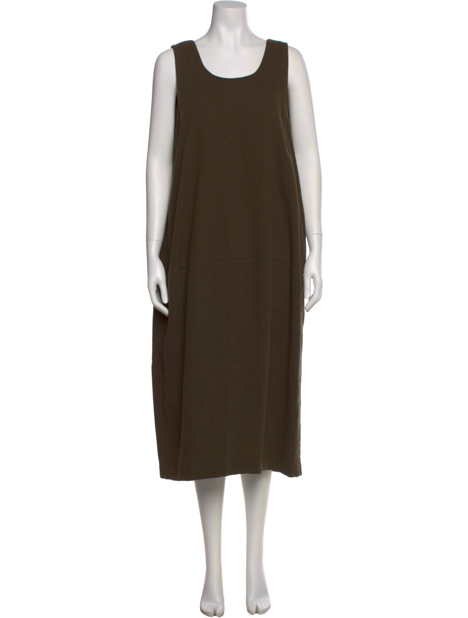 7115 by Szeki Scoop Neck Long Dress