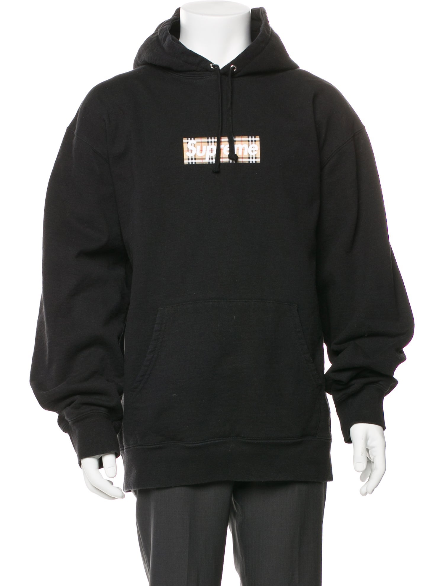 Supreme x Burberry 2022 Box Logo Hoodie