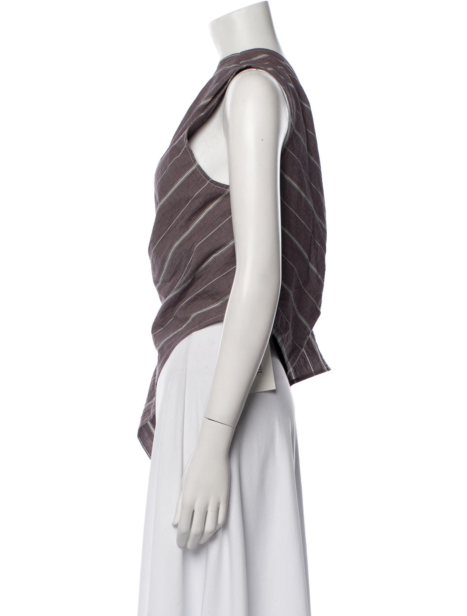 SC103 One-Shoulder Sleeveless Top