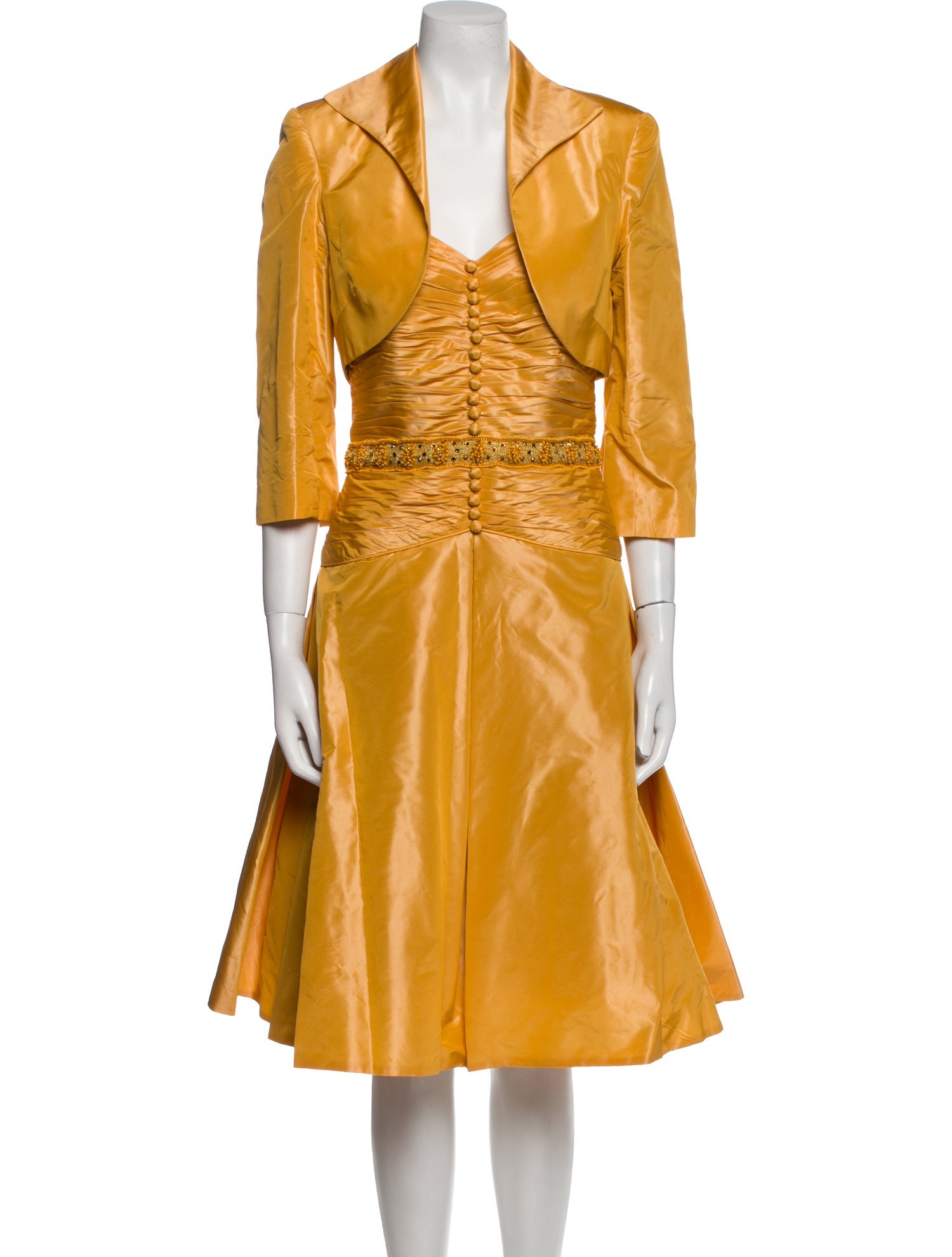 San Carlin Silk Mini Dress