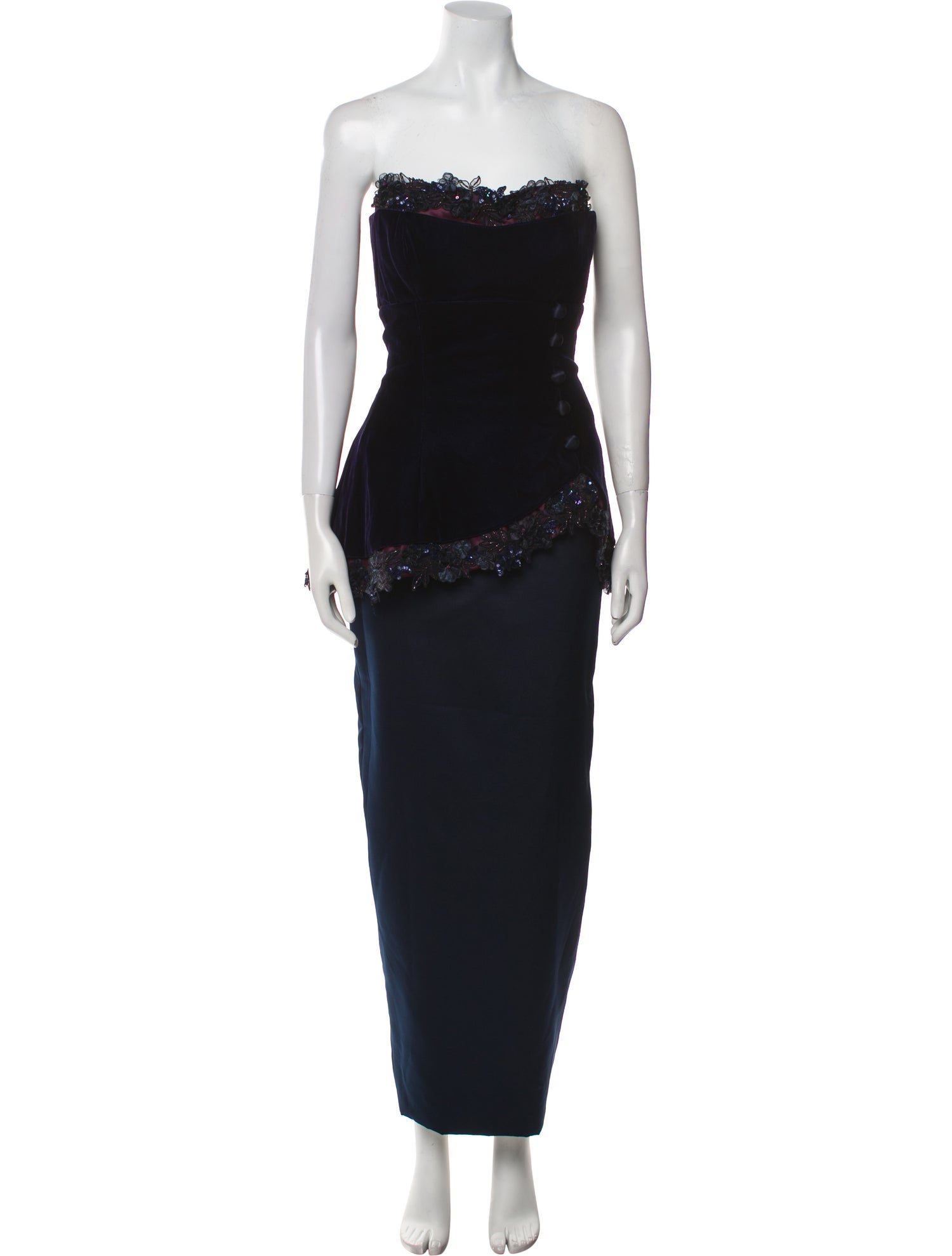 San Carlin Nylon Long Dress