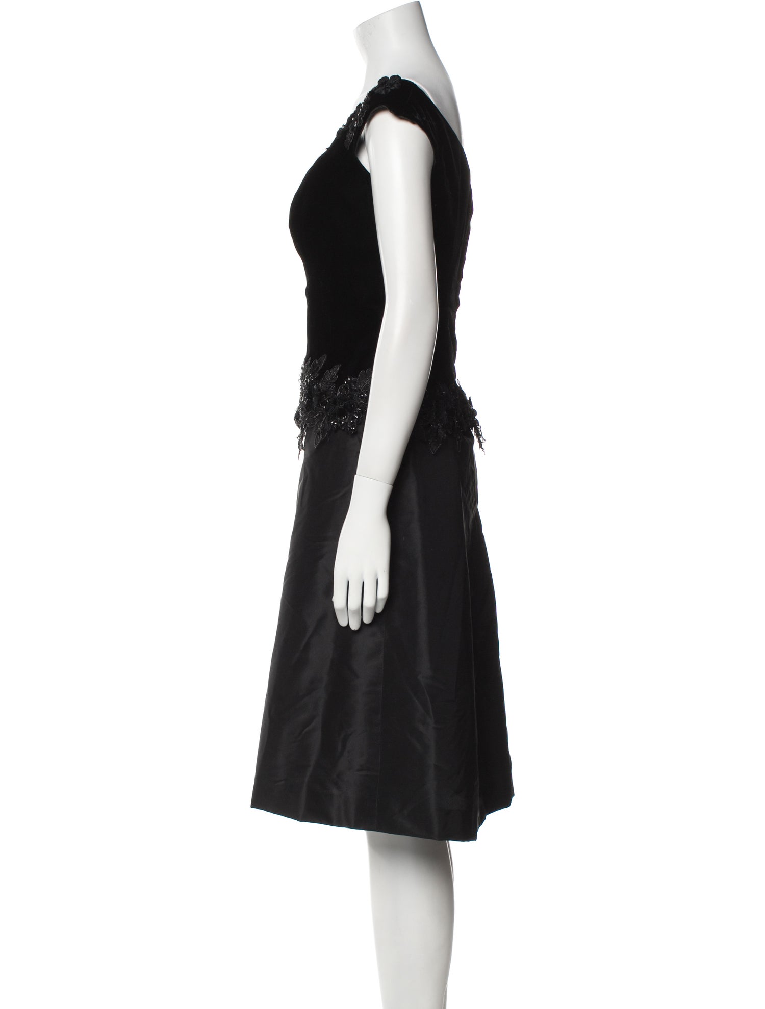 San Carlin Bateau Neckline Midi Length Dress