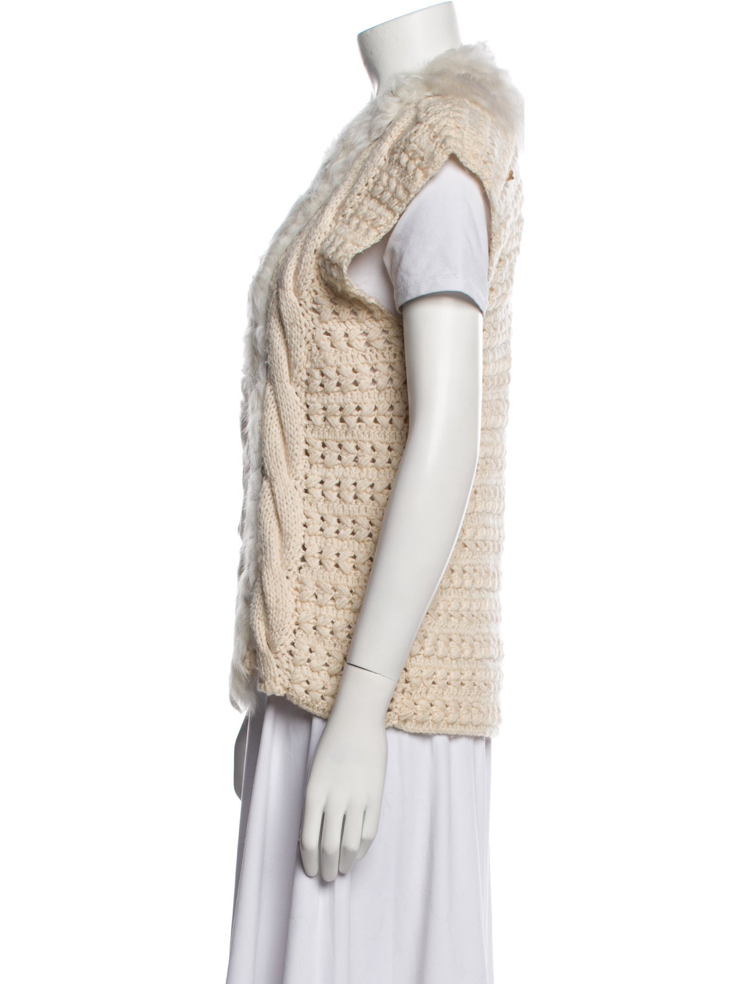 Sherry Cassin Patterned Vest