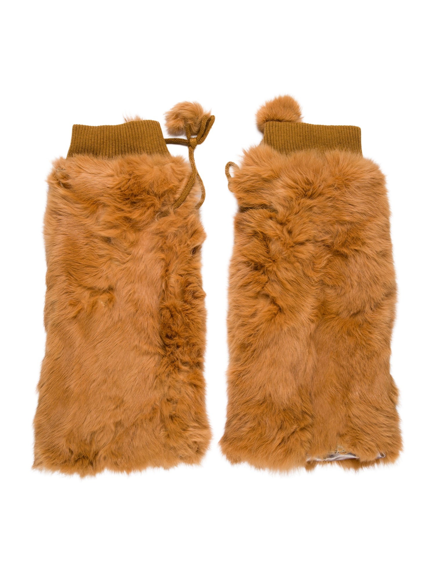 Sherry Cassin Fur Leg Warmers