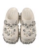 Simone Rocha X Crocs Rubber Crystal Embellishments Mules